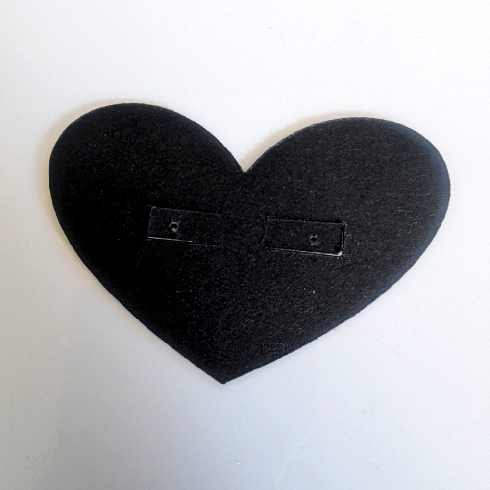 Cardboard Earring Hearts